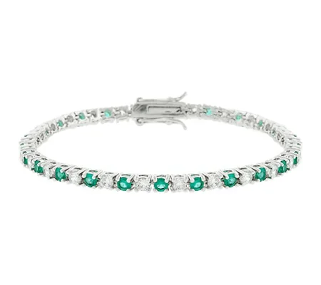 Evergreen Tennis Bracelet