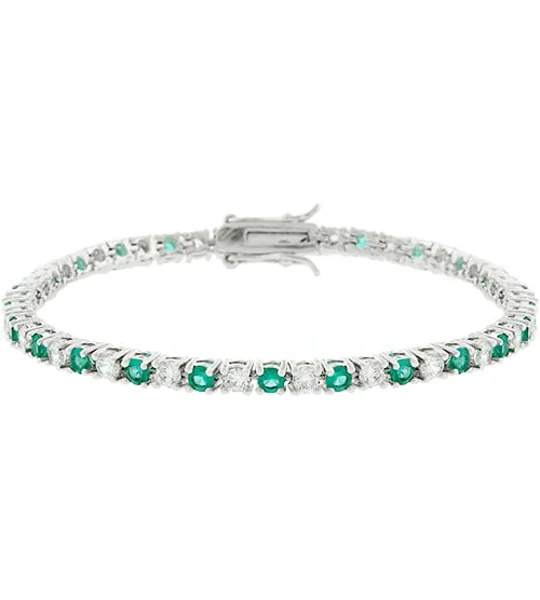 Evergreen Tennis Bracelet