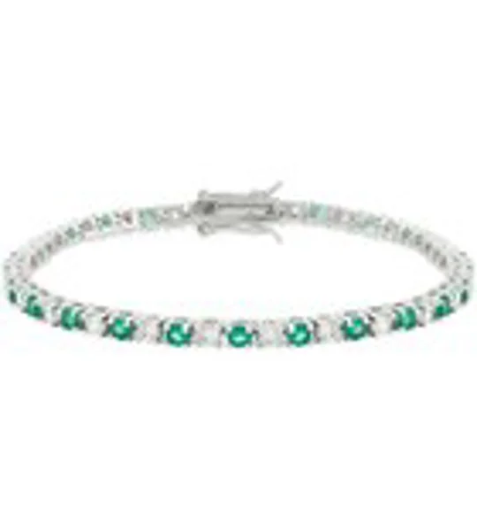 Evergreen Tennis Bracelet