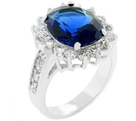 Blue Cambridge Elegance Ring