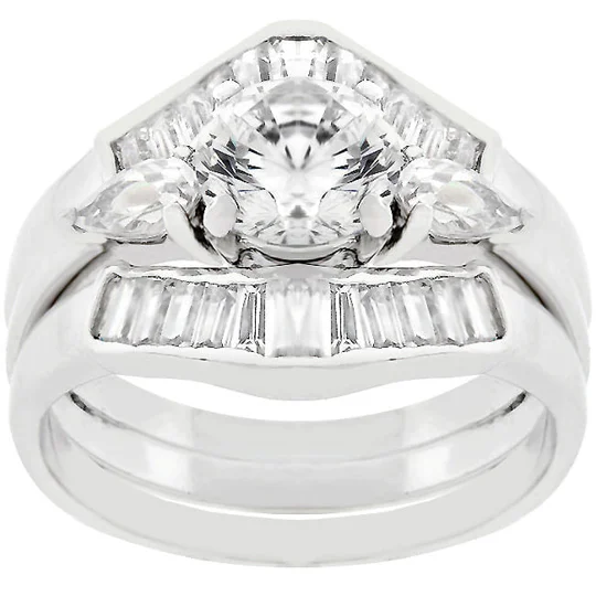 Two-Piece Engagement Ring Set