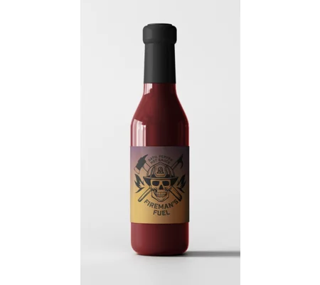 12oz Fireman's Fuel Original Hot Sauce