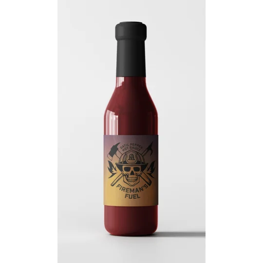 12oz Fireman's Fuel Original Hot Sauce