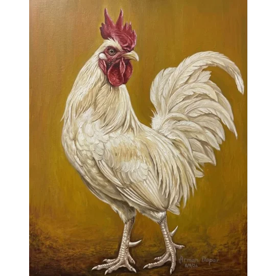 Ang Manok ni San Pedro (7 x 5 canvas print)