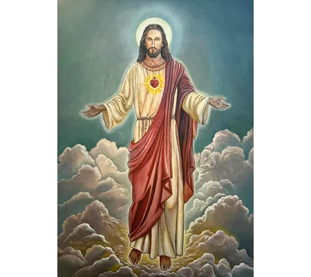 The Grace of the Sacred Heart (5 x 7 canvas print)