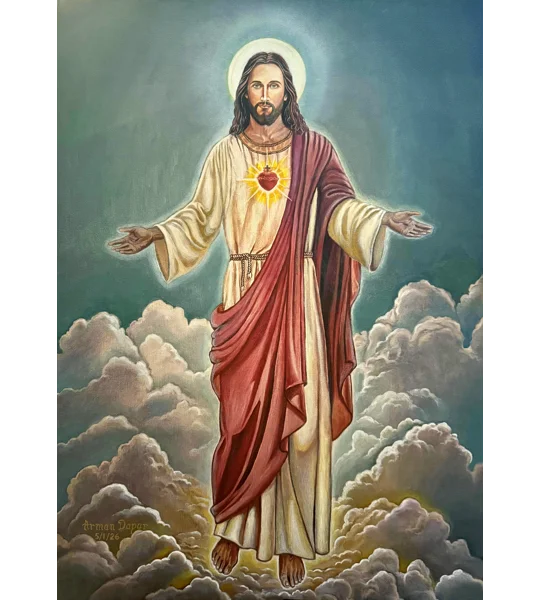 The Grace of the Sacred Heart (5 x 7 canvas print)