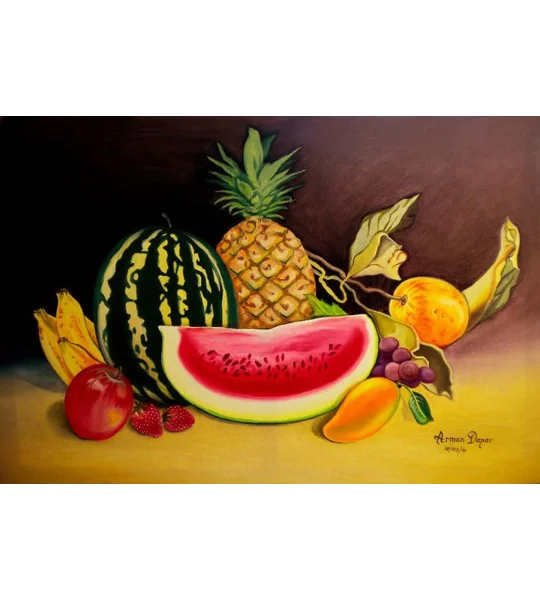 Tropical Abundance (5 x 7 canvas print)