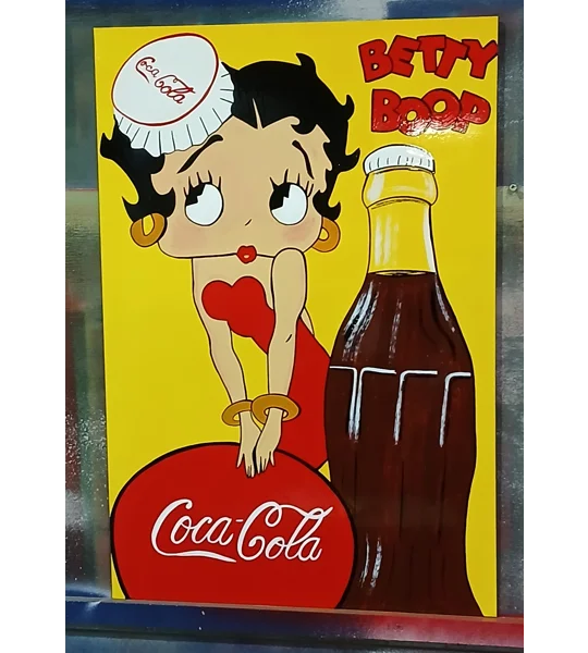 Betty boop coke advert
