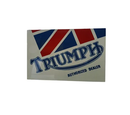 Triumph white union jack