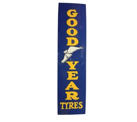 Long Goodyear sign