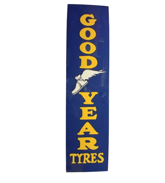Long Goodyear sign
