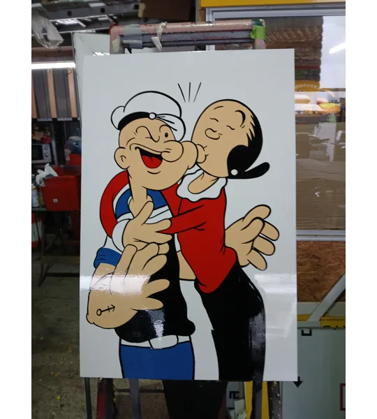 Popeye and olive