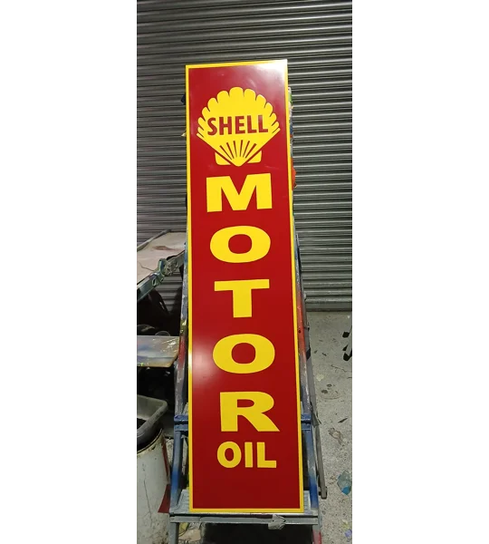 Shell sign 4 foot tall