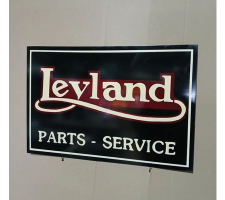 Leyland service sign