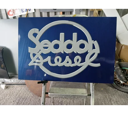 Seddon diesel sign
