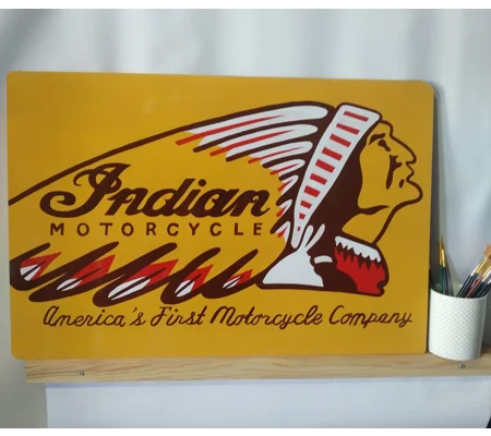 Indian head sign
