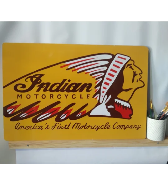 Indian head sign