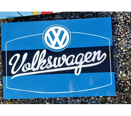 Vw service sign