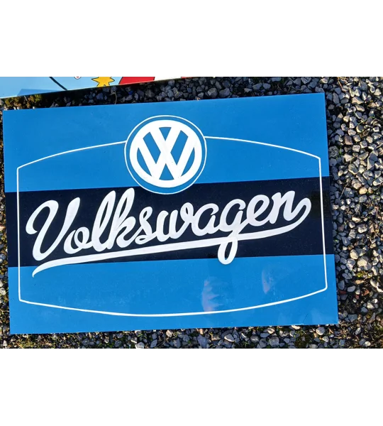 Vw service sign