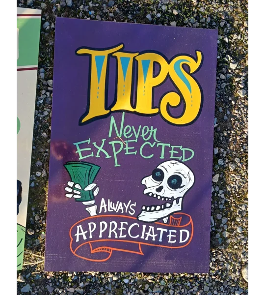 Tips never expected