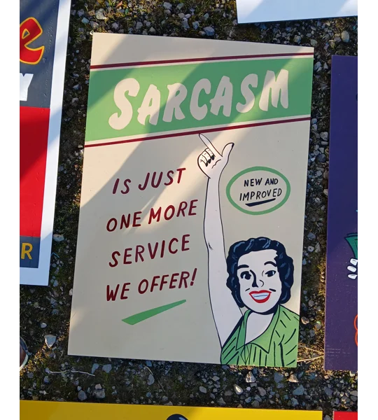 Sarcasm sign