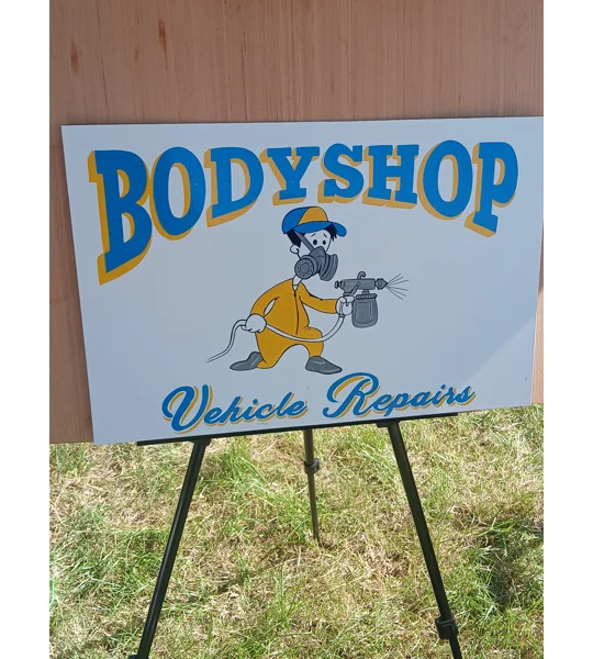 Bodyshop sign