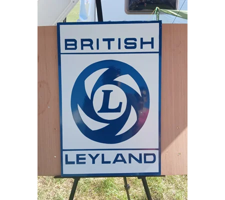 British leyland garage sign