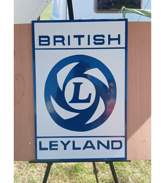 British leyland garage sign
