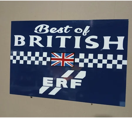 ERF with union jack