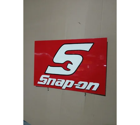Snap on sign