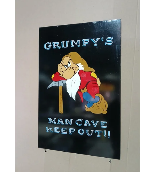 Grumpy's man cave
