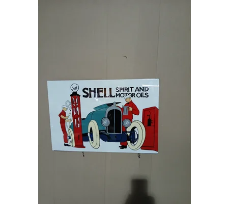 Shell 1920s advert sign