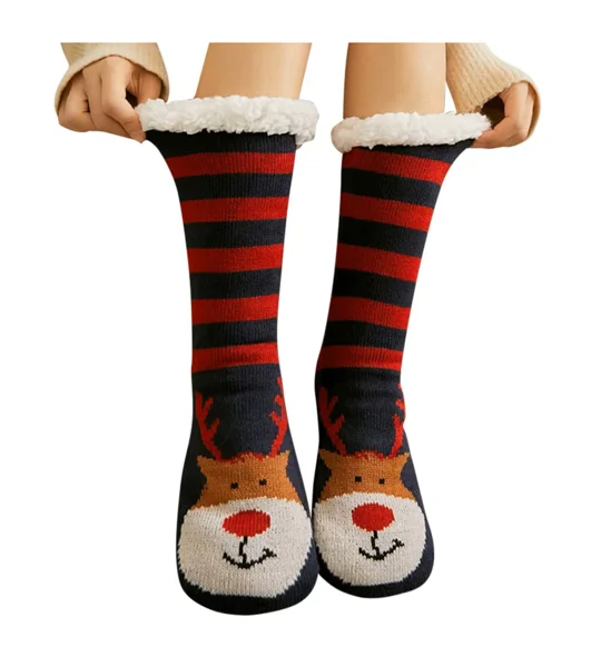 Women's Christmas Socks – Festive Printed Holiday Socks for Women – FREE SHIPPING