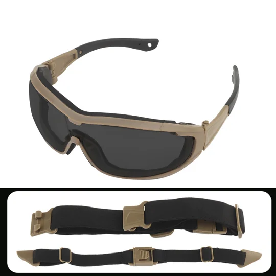 Tactical Outdoor Windproof Goggles | Anti-Fog Lens