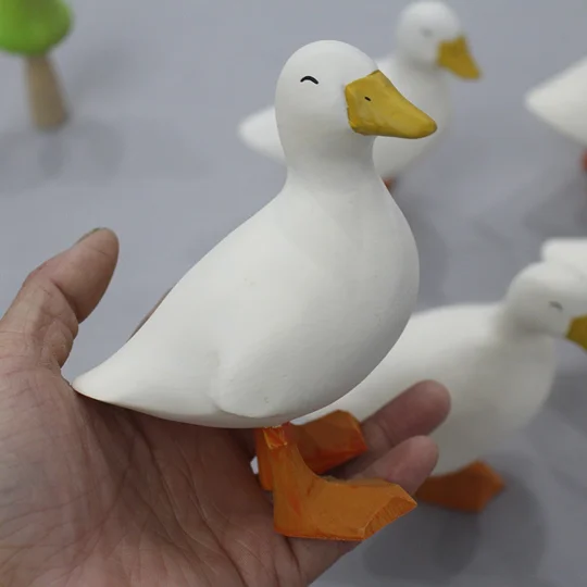 Cute Wooden Animal Figurines | KEEPSORA