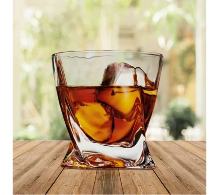Personalized Whiskey Glass – Custom Logo or Text Rocks Glass for Groomsmen, Wedding & Gifts for Him