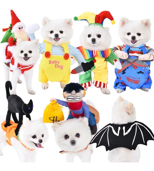 Funny Dog Halloween Costume – Knife Doll, Vampire, Pirate, Pumpkin & More Pet Costumes – FREE SHIPPI