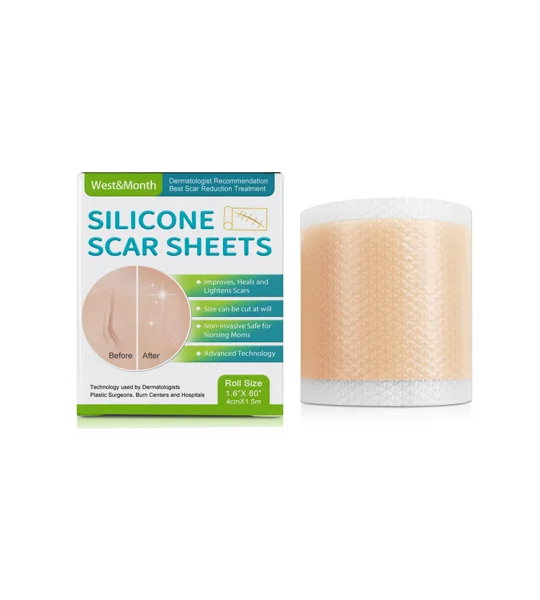 Self-Adhesive Silicone Scar Sheets – Cut-to-Fit Scar Care Strips – FREE SHIPPING
