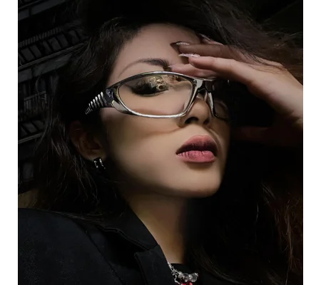 Futuristic Y2K Sunglasses for Women – Retro Millennium Statement Shades & Streetwear Eyewear – FREE