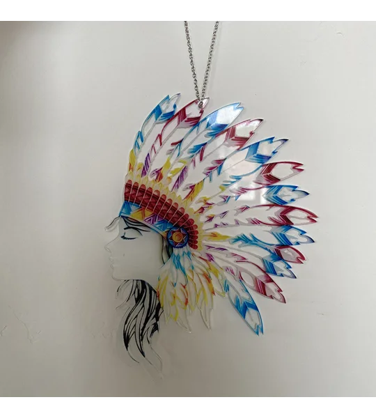 Acrylic Printed Hanging Pendant – Decorative Window Ornament for Home & Outdoor Décor FREE SHIPPING