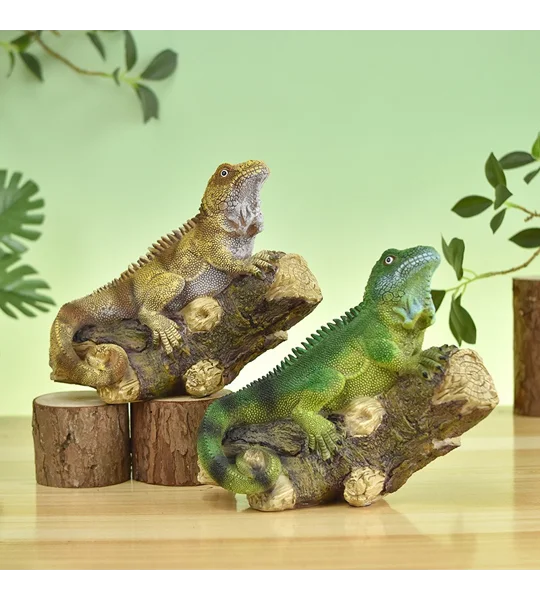 Lizard Ornament – Resin Reptile Figurine for Living Room & Wine Cabinet Decor – FREE SHIPPING