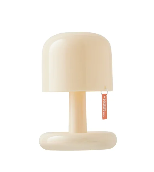 Mini rechargeable sunset night light with compact PC housing and USB charging for romantic bedroom atmosphere and desktop decoration.
