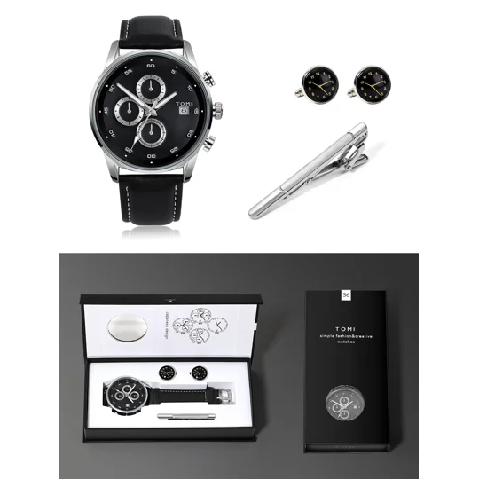 Men's Casual Watch Set – Slim 9mm Watch | KEEPSORA