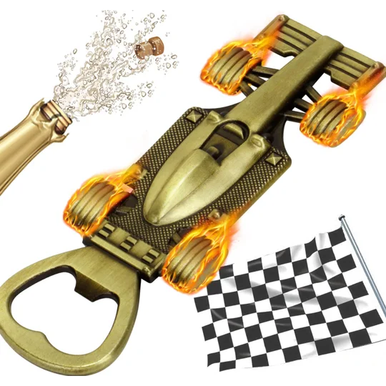 Vintage Car Bottle Opener – Bronze Gift for Him | KEEPSORA