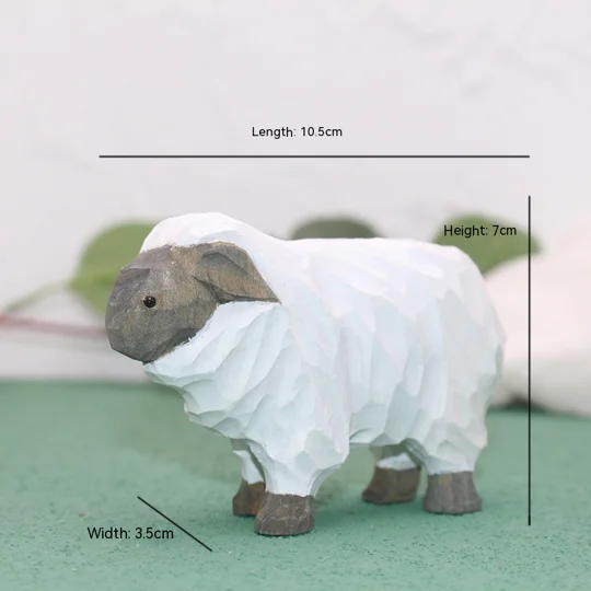 Cute Wooden Animal Figurines | KEEPSORA