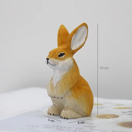 Cute Wooden Animal Figurines | KEEPSORA