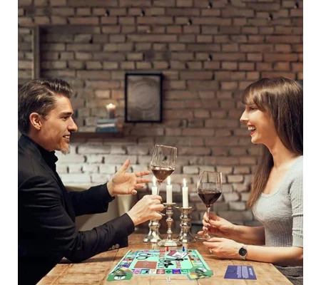 Adultopoly Couples Date Night Board Game – Funny Romantic Game for Him & Her – FREE SHIPPING