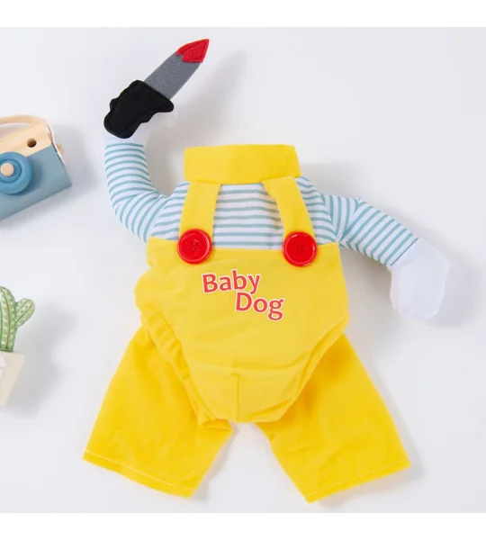 Funny Dog Halloween Costume – Knife Doll, Vampire, Pirate, Pumpkin & More Pet Costumes – FREE SHIPPI
