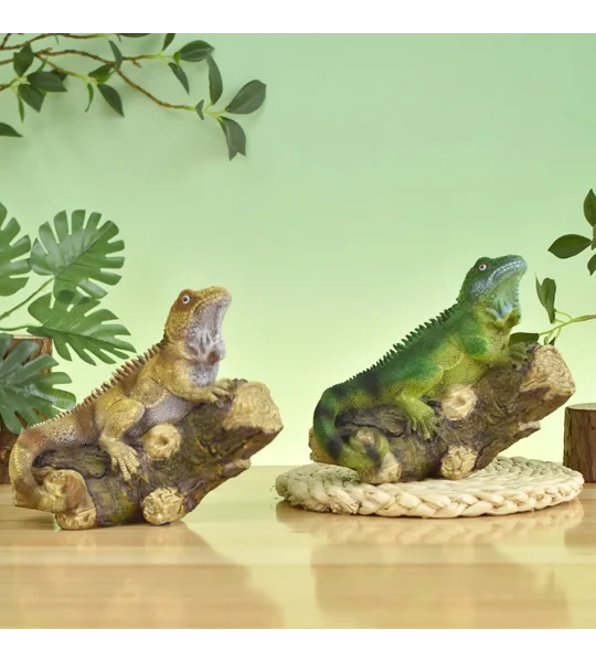 Lizard Ornament – Resin Reptile Figurine for Living Room & Wine Cabinet Decor – FREE SHIPPING