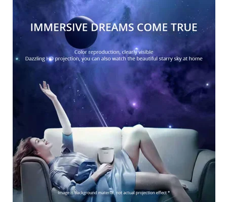 Starry Sky Projection Lamp – Romantic LED Galaxy Bedroom Light & Creative Gift – FREE SHIPPING